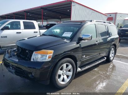 2008 NISSAN ARMADA LE Black  Flexible Fuel 5N1BA08D98N629960 photo #3