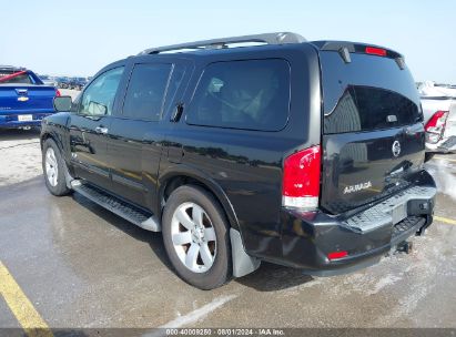 2008 NISSAN ARMADA LE Black  Flexible Fuel 5N1BA08D98N629960 photo #4