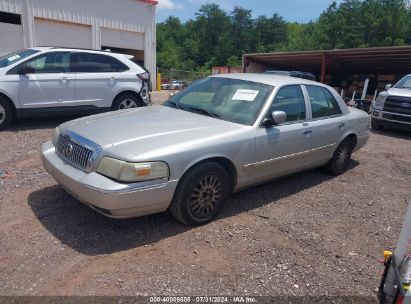 2006 MERCURY GRAND MARQUIS LS Silver  Flexible Fuel 2MEFM75VX6X637708 photo #3