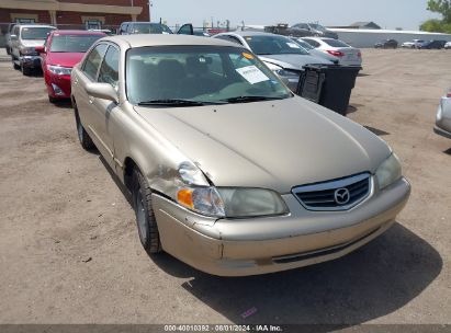 2001 MAZDA 626 ES/LX Gold  Gasoline 1YVGF22CX15220549 photo #1