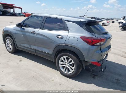 2022 CHEVROLET TRAILBLAZER AWD LS Gray  Gasoline KL79MNSL4NB086275 photo #4