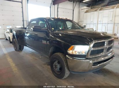 2018 RAM 3500 TRADESMAN  4X4 8' BOX Black  Diesel 2HGFE1F90NH304831 photo #1