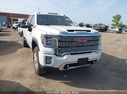 2023 GMC SIERRA 2500HD 4WD  STANDARD BED DENALI White  Diesel 1GT49REY0PF251652 photo #1