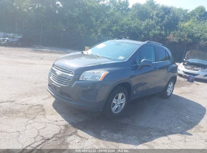 2016 CHEVROLET TRAX LT Gray  Gasoline 3GNCJPSB8GL125785 photo #3