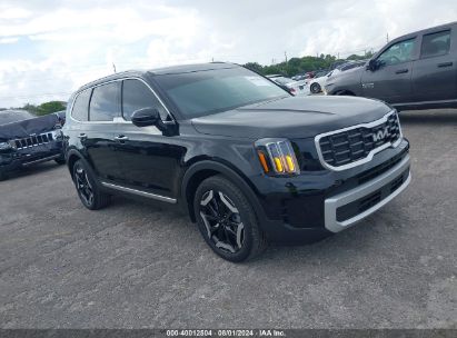 2024 KIA TELLURIDE S Black  Gasoline 5XYP64GC0RG510120 photo #1