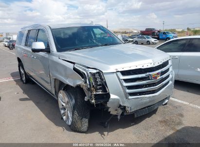 2020 CADILLAC ESCALADE ESV 4WD PREMIUM LUXURY Silver  Gasoline 1GYS4JKJ9LR283288 photo #1