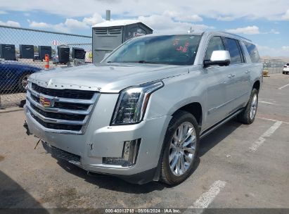 2020 CADILLAC ESCALADE ESV 4WD PREMIUM LUXURY Silver  Gasoline 1GYS4JKJ9LR283288 photo #3