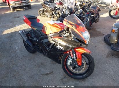 2022 SUZUKI GSX-R600 Orange  Gasoline JS1GN7FA2N7100912 photo #1