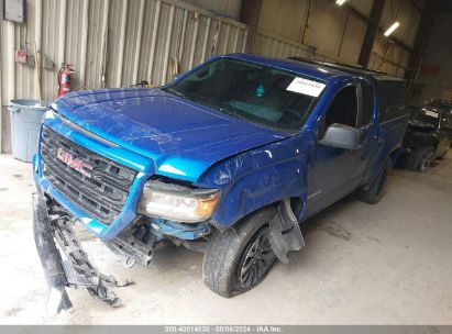 2021 GMC CANYON 4WD  ELEVATION STANDARD Blue  Gasoline 1GTH6BEN4M1155068 photo #3