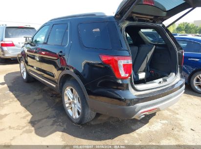 2017 FORD EXPLORER XLT Black  Gasoline 1FM5K7D84HGC89472 photo #4