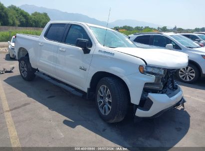 2022 CHEVROLET SILVERADO 1500 LTD 2WD  SHORT BED RST White  Gasoline 3GCPWDED3NG109605 photo #1