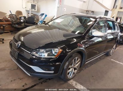 2017 VOLKSWAGEN GOLF ALLTRACK TSI S/TSI SE/TSI SEL Blue  Gasoline 3VWH17AU6HM522616 photo #3