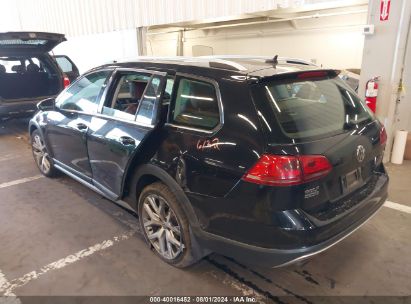 2017 VOLKSWAGEN GOLF ALLTRACK TSI S/TSI SE/TSI SEL Blue  Gasoline 3VWH17AU6HM522616 photo #4