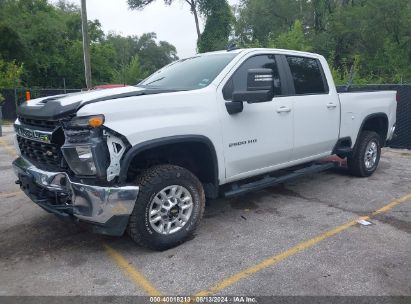 2020 CHEVROLET SILVERADO 2500HD 2WD  STANDARD BED LT White  Gasoline 1GC4WNE76LF110894 photo #3