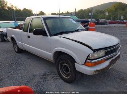 2003 CHEVROLET S-10 White  Gasoline 1GCCS19X738193895 photo #1