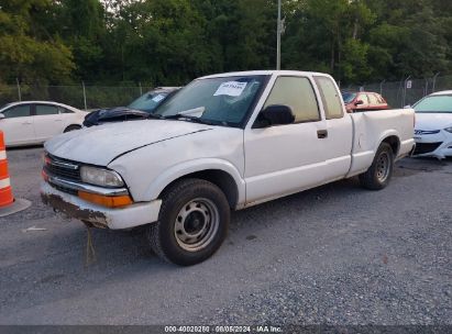 2003 CHEVROLET S-10 White  Gasoline 1GCCS19X738193895 photo #3