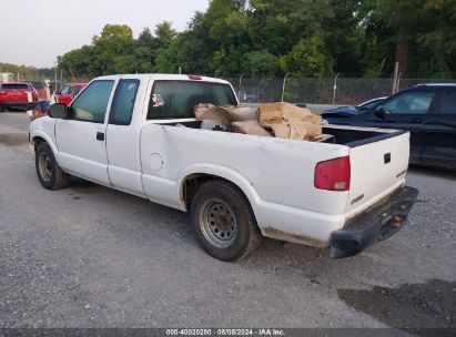 2003 CHEVROLET S-10 White  Gasoline 1GCCS19X738193895 photo #4