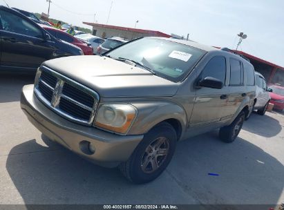 2005 DODGE DURANGO SLT Beige  Gasoline 1D4HD48N75F604036 photo #3