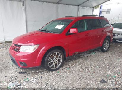 2013 DODGE JOURNEY R/T Red  Gasoline 1D7HA16258J124159 photo #3