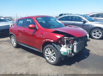 2011 NISSAN JUKE S Red  Gasoline JN8AF5MVXBT005475 photo #1