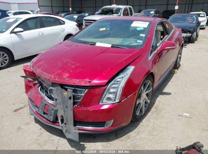 2014 CADILLAC ELR STANDARD Red  Hybrid 1G6RM1E44EU602111 photo #3