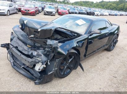 2014 CHEVROLET CAMARO 1LT Black  Gasoline 2G1FB1E30E9156669 photo #3