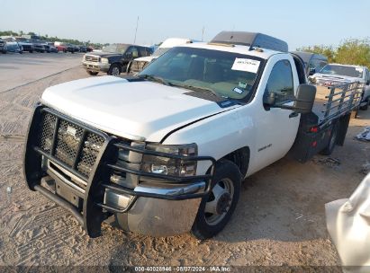 2010 CHEVROLET SILVERADO 3500HD CHASSIS WORK TRUCK White  Diesel 1GB6CZB6XAF104893 photo #3