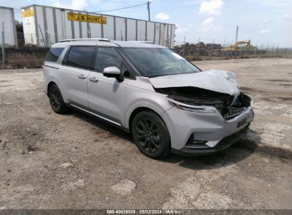 2024 KIA CARNIVAL MPV SX Gray  Gasoline KNDNE5H38R6349775 photo #1