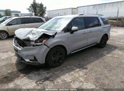 2024 KIA CARNIVAL MPV SX Gray  Gasoline KNDNE5H38R6349775 photo #3