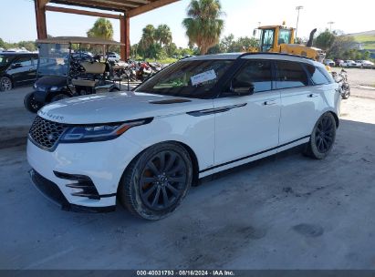 2018 LAND ROVER RANGE ROVER VELAR P380 SE R-DYNAMIC White  Gasoline SALYL2RV9JA772540 photo #3