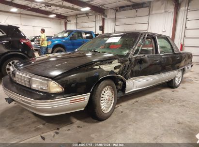 1991 OLDSMOBILE 98 REGENCY ELITE Black  Gasoline 1G3CW53L6M4332828 photo #3