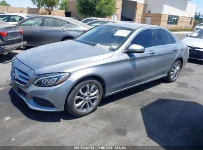 2016 MERCEDES-BENZ C 300 LUXURY/SPORT Gray  Gasoline 55SWF4JB1GU144036 photo #3