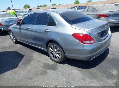 2016 MERCEDES-BENZ C 300 LUXURY/SPORT Gray  Gasoline 55SWF4JB1GU144036 photo #4