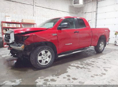 2007 TOYOTA TUNDRA SR5 5.7L V8 Red  Gasoline 5TFBV54127X030807 photo #3