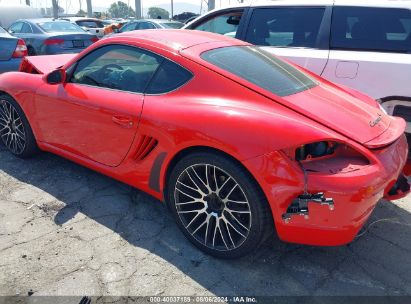 2008 PORSCHE CAYMAN S Red  Gasoline WP0AB29898U782905 photo #4