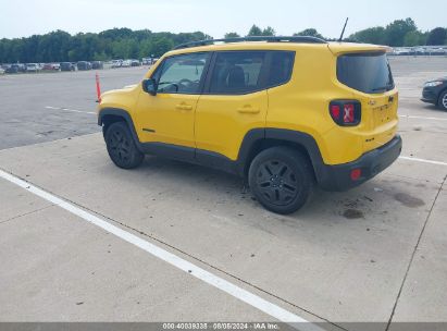 2018 JEEP RENEGADE UPLAND EDITION 4X4 Yellow  Gasoline ZACCJBAB1JPH26094 photo #4