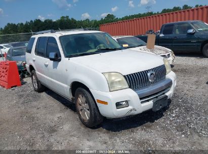 2006 MERCURY MOUNTAINEER PREMIER White  Gasoline 4M2EU38866UJ13470 photo #1