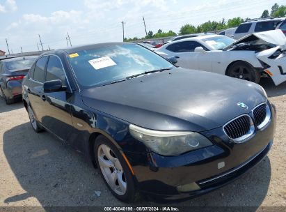 2008 BMW 5 SERIES 528I Black  Gasoline WBANU53538CT08382 photo #1