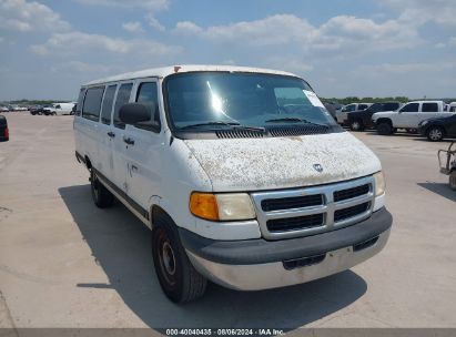 1998 DODGE RAM WAGON 3500 VALUE White  Gasoline 2B5WB35Z9WK135393 photo #1