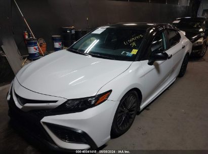 2022 TOYOTA CAMRY SE NIGHTSHADE EDITION White  Gasoline 4T1G11AK3NU001284 photo #3