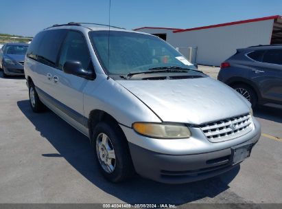 2000 CHRYSLER GRAND VOYAGER SE Silver  Flexible Fuel 2C4GJ44G7YR756209 photo #1