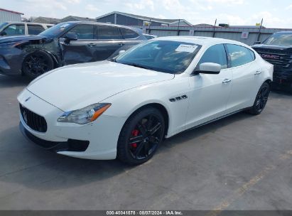 2014 MASERATI QUATTROPORTE GTS White  Gasoline ZAM56PPA7E1073083 photo #3