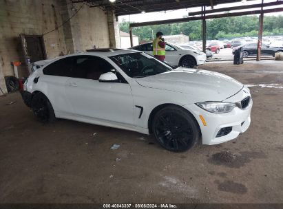 2016 BMW 435I XDRIVE White  Gasoline WBA3R5C56GK373983 photo #1