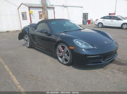 2017 PORSCHE 718 BOXSTER S Black  Gasoline WP0CB2A87HS241142 photo #1