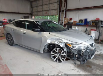 2017 NISSAN MAXIMA 3.5 S Silver  Gasoline 1N4AA6APXHC437195 photo #1