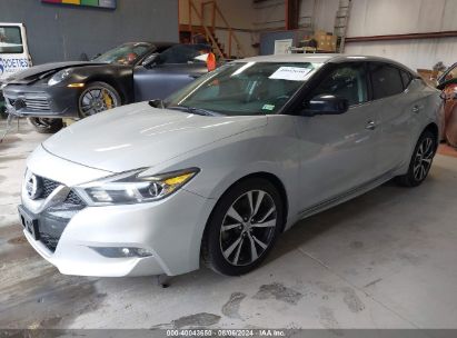 2017 NISSAN MAXIMA 3.5 S Silver  Gasoline 1N4AA6APXHC437195 photo #3