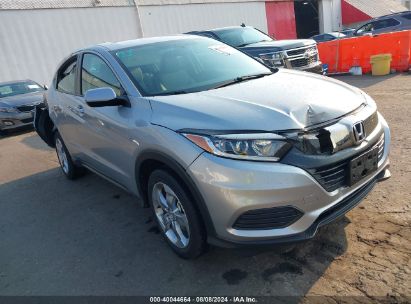 2022 HONDA HR-V AWD LX Silver  Gasoline 3CZRU6H36NM759084 photo #1