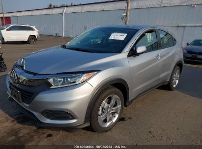 2022 HONDA HR-V AWD LX Silver  Gasoline 3CZRU6H36NM759084 photo #3