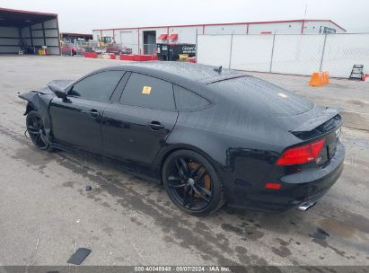 2015 AUDI S7 4.0T Black  Gasoline WAUW2AFC0FN011276 photo #4