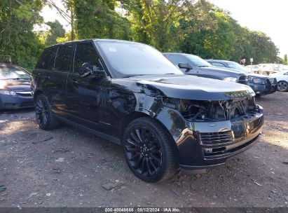 2016 LAND ROVER RANGE ROVER 5.0L V8 SUPERCHARGED Black  Gasoline SALGS2EF8GA286937 photo #1